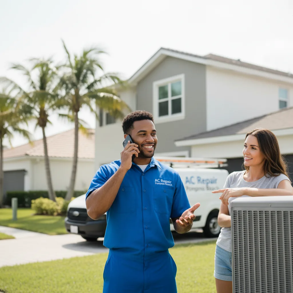 AC Repair Pompano Beach customer support in South Milwaukee